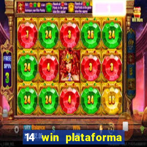 14 win plataforma de jogos